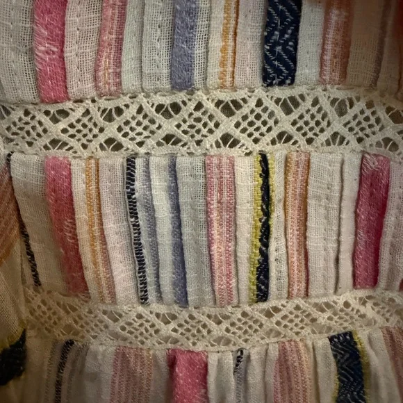 Striped Tiered dress by Anthropologie - Picture 3 of 7